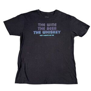 Little Big Town The Wine the Beer the Whiskey They Always Get Me T-Shirt Sz XL‎